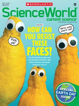 Titelseite Scholastic Science World – Earth-Day-Sonderausgabe · Scholastic, USA